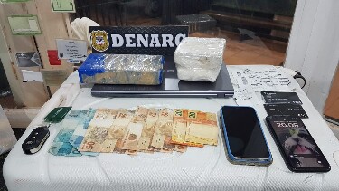 Operação Hórus: Denarc prende casal de São Paulo flagrado com droga em Nova Mamoré